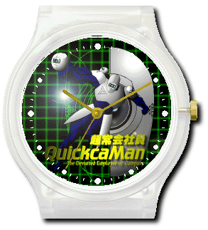 クイッカマン腕時計文字盤デザイン