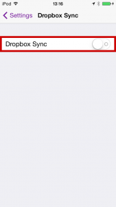 GBA4iOSのDropbox Sync