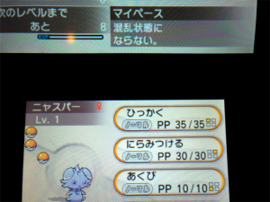 ニャスパーがあくびを覚えてた