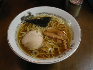 春木屋のラーメン