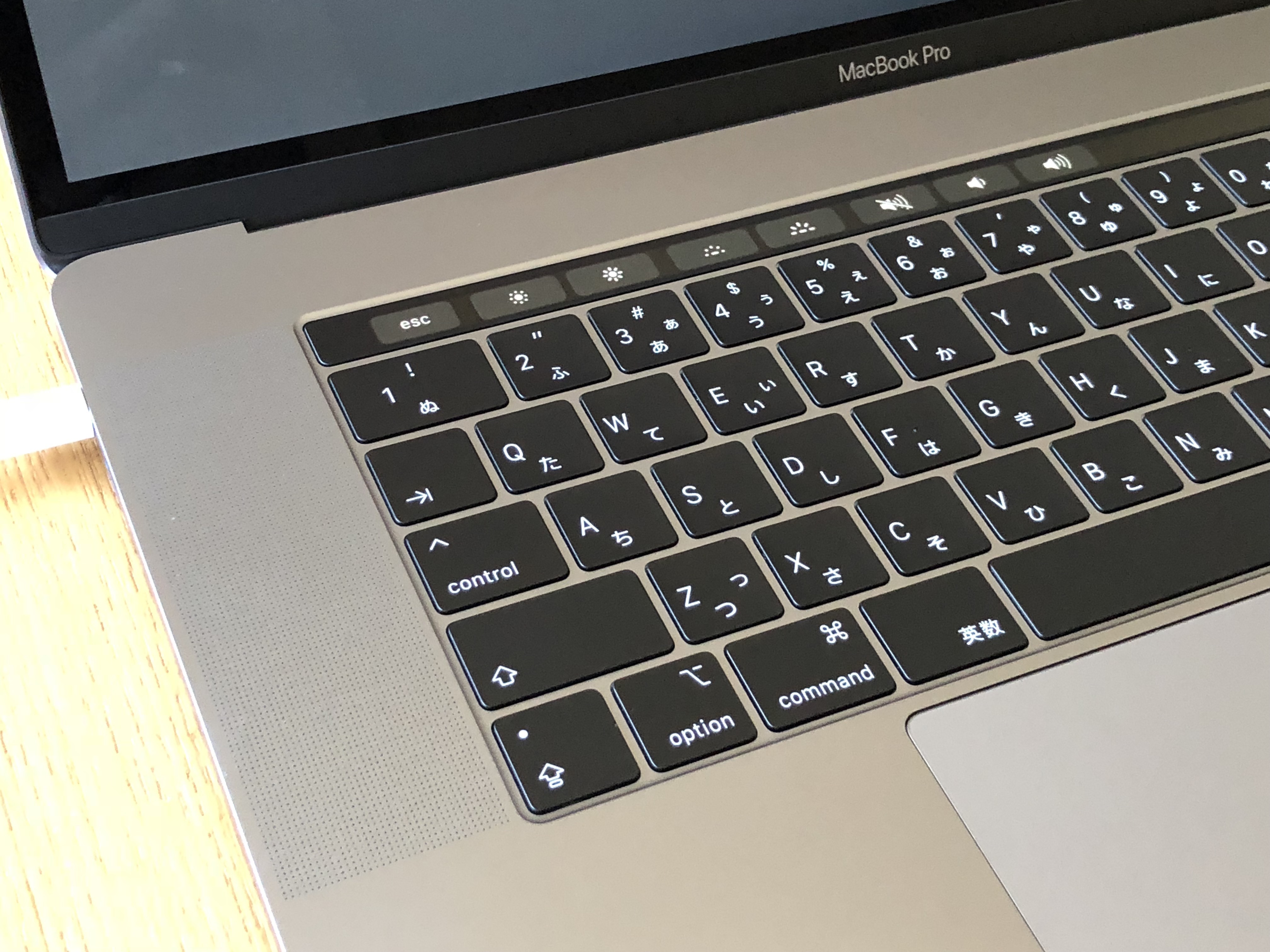 MacBook Pro (15-inch, 2018)、2.9 GHz Intel Core i9、32 GB 2400 MHz DDR4、Intel UHD Graphics 630 1536 MB